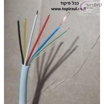 כבל פיקוד 6 גידים או 8 גידים לפי בחירה.מחיר למטר רץ.