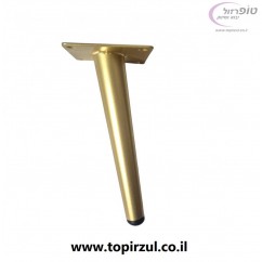 רגל דגם ולנסיה גימור זהב למזנון / ארונית / מעמד וכדומה.  גובה 15 / 17 / 35 / 40 ס"מ. שימו לב  - גובה  17 סמ במבצע במחיר מיוחד