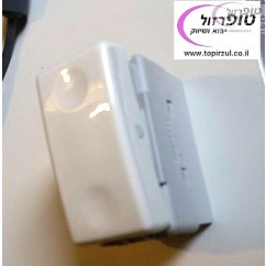 מפסק יחיד גביס Gewiss תוצרת איטליה לבן / שחור מט