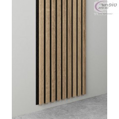 פאנל חיפוי דקורטיבי לקירות ומשטחים. 5 צבעים לבחירה. 260*40 סמ