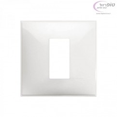 מסגרת קלאסיה 1-2 מודול לבן לקופסה עגולה ביטיצ'ינו