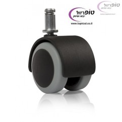 סט 5 גלגלי פרקט לכיסא מנהלים 