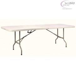 שולחן מתקפל גדול חזק ואיכותי.