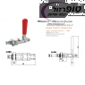 מהדק מתכוונן להתקנה בחור עגול 20 ממ , עד 130 ק